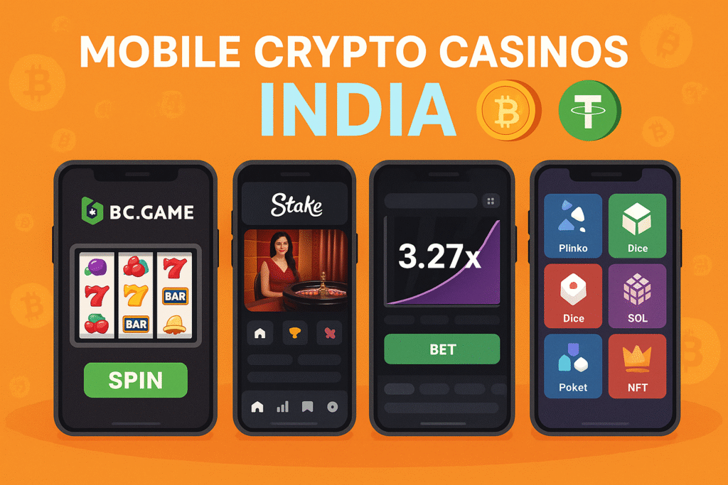 Mobile Crypto Casinos India